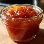 Crockpot Spiced Peach Jam