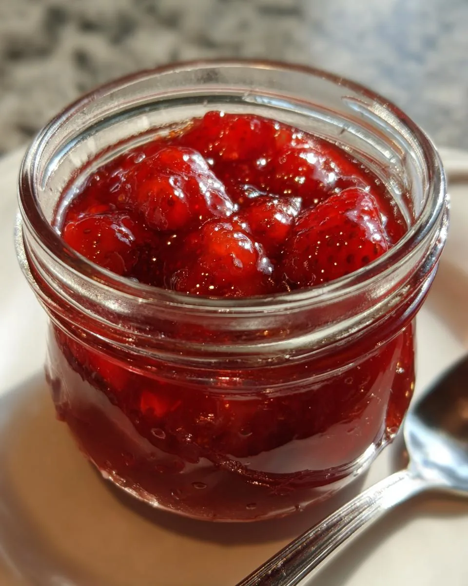 Crockpot Strawberry Sauce for Ice Cream or Pancakes - detail 1