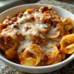 Easy 3-Step Crockpot Cheesy Sausage Tortellini Heaven 10 Crockpot cheesy sausage tortellini