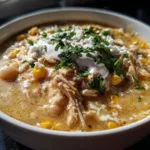 Creamy 4-Ingredient Crockpot White Chicken Chili Magic 10 Easiest Crockpot White Chicken Chili with Cream Cheese