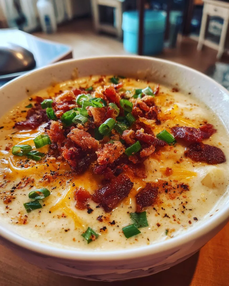Easy Baked Potato Soup - detail 3