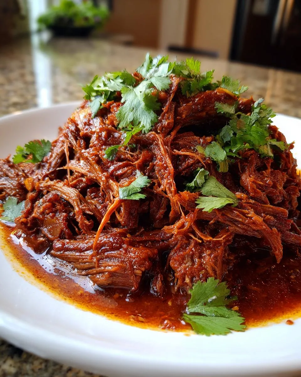 Easy Slow Cooker Barbacoa Recipe - detail 1