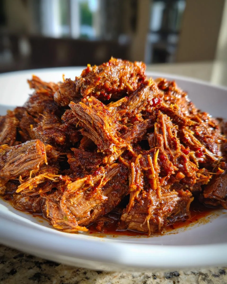 Easy Slow Cooker Barbacoa Recipe - detail 1