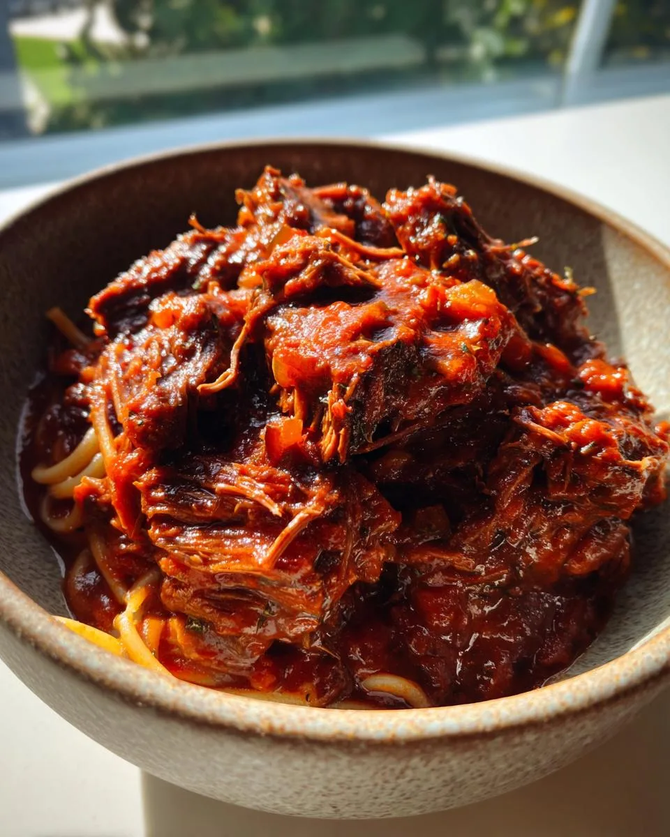 Giada's Slow Cooker Short Rib Ragu - 8 Hours to Pure Bliss 9 Giada's Slow Cooker Short Rib Ragu - detail 4