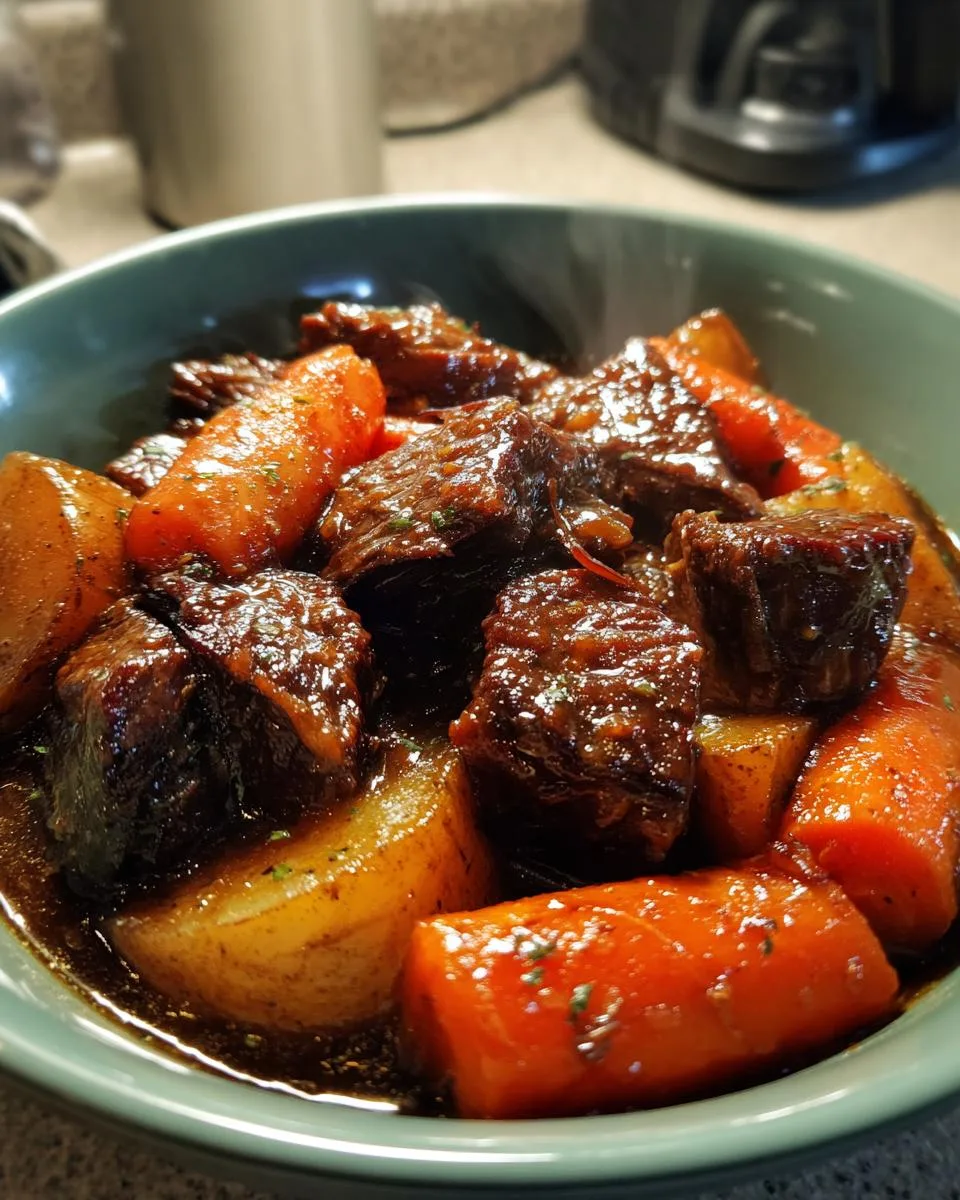 Ultimate Honey Balsamic Slow Cooker Beef Stew Recipe 7 Honey Balsamic Slow Cooker Beef Stew - detail 2