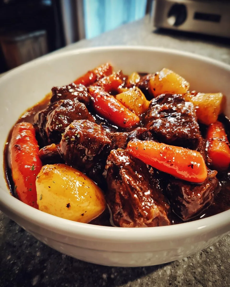 Ultimate Honey Balsamic Slow Cooker Beef Stew Recipe 8 Honey Balsamic Slow Cooker Beef Stew - detail 3