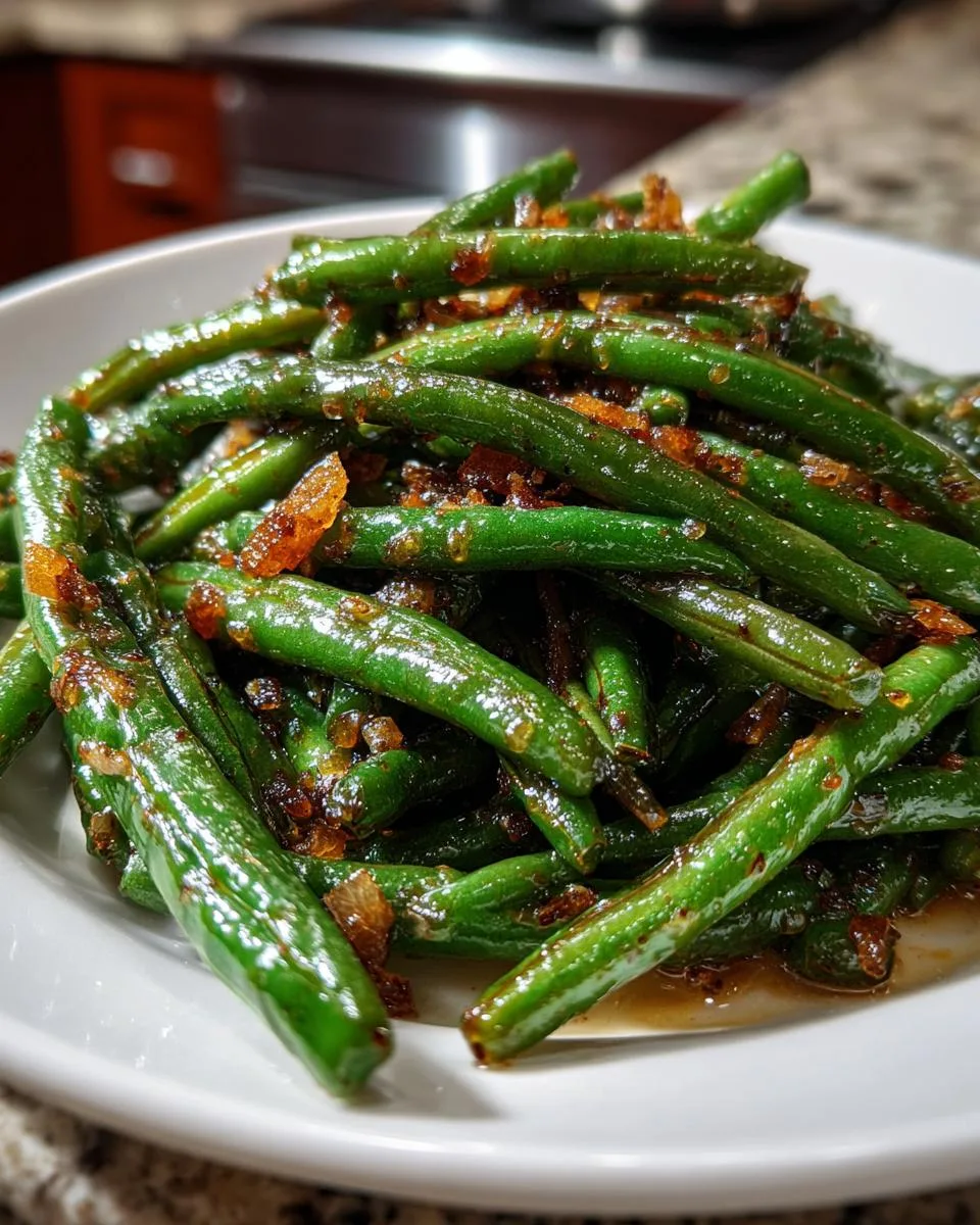 Keto Crockpot Crack Green Beans - detail 2