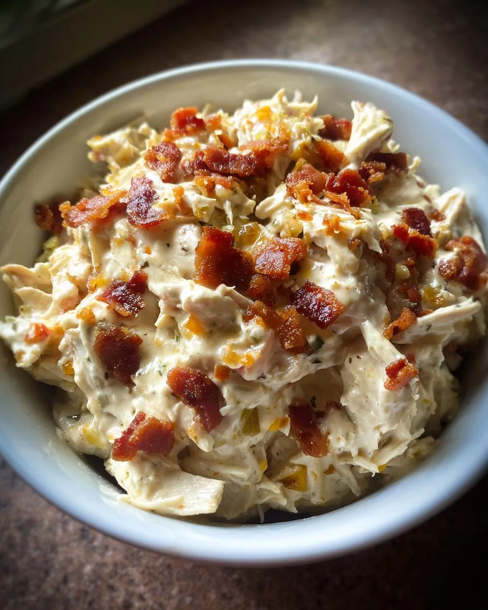 Keto Crockpot Jalapeño Popper Chicken - detail 2