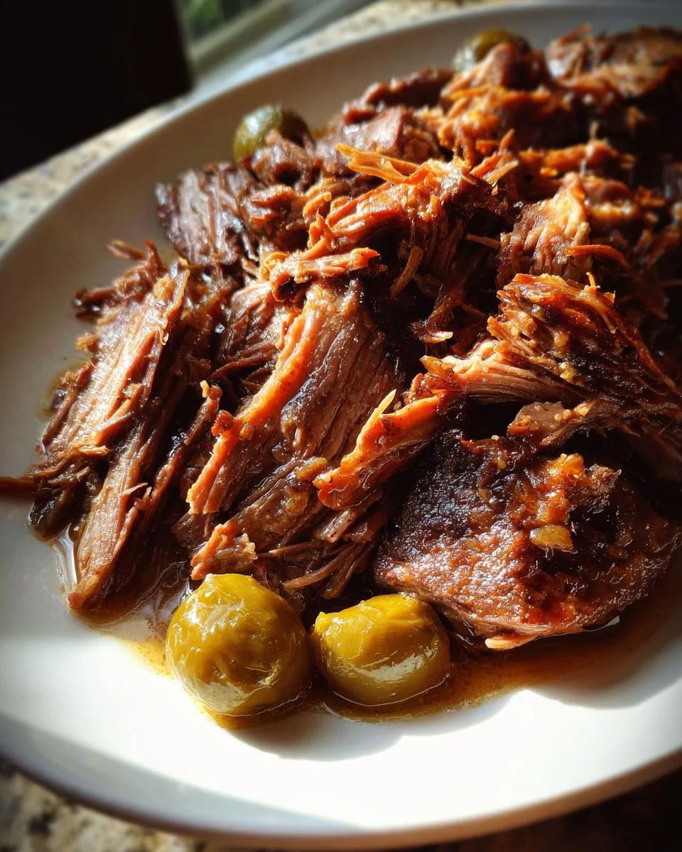 Keto Crockpot Mississippi Pot Roast - detail 1