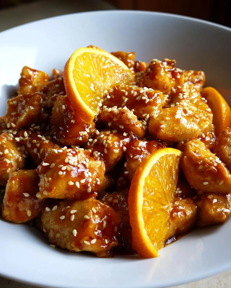 Keto Crockpot Orange Chicken - detail 4