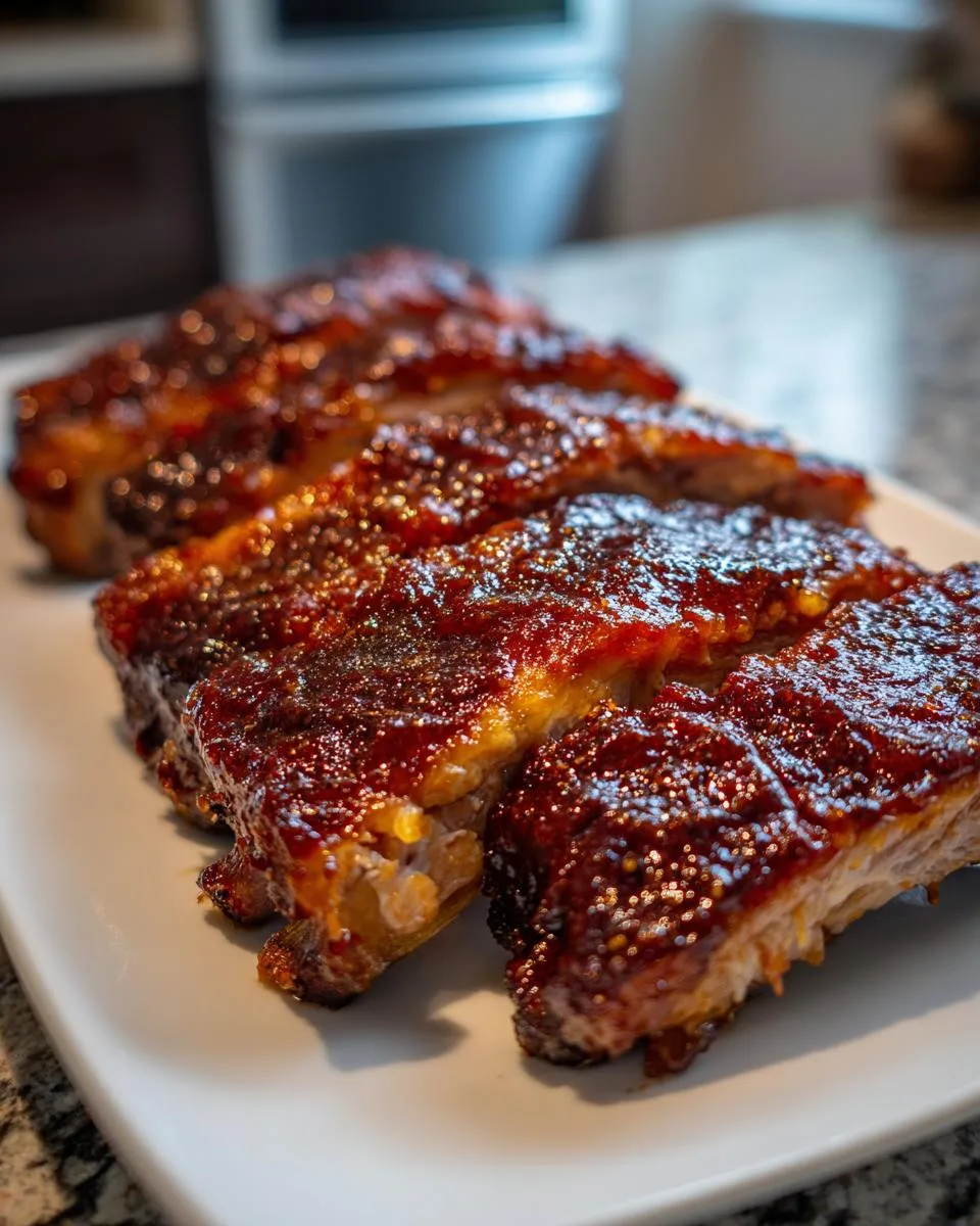 Keto Crockpot Ribs (Diet Cola Marinade - detail 2