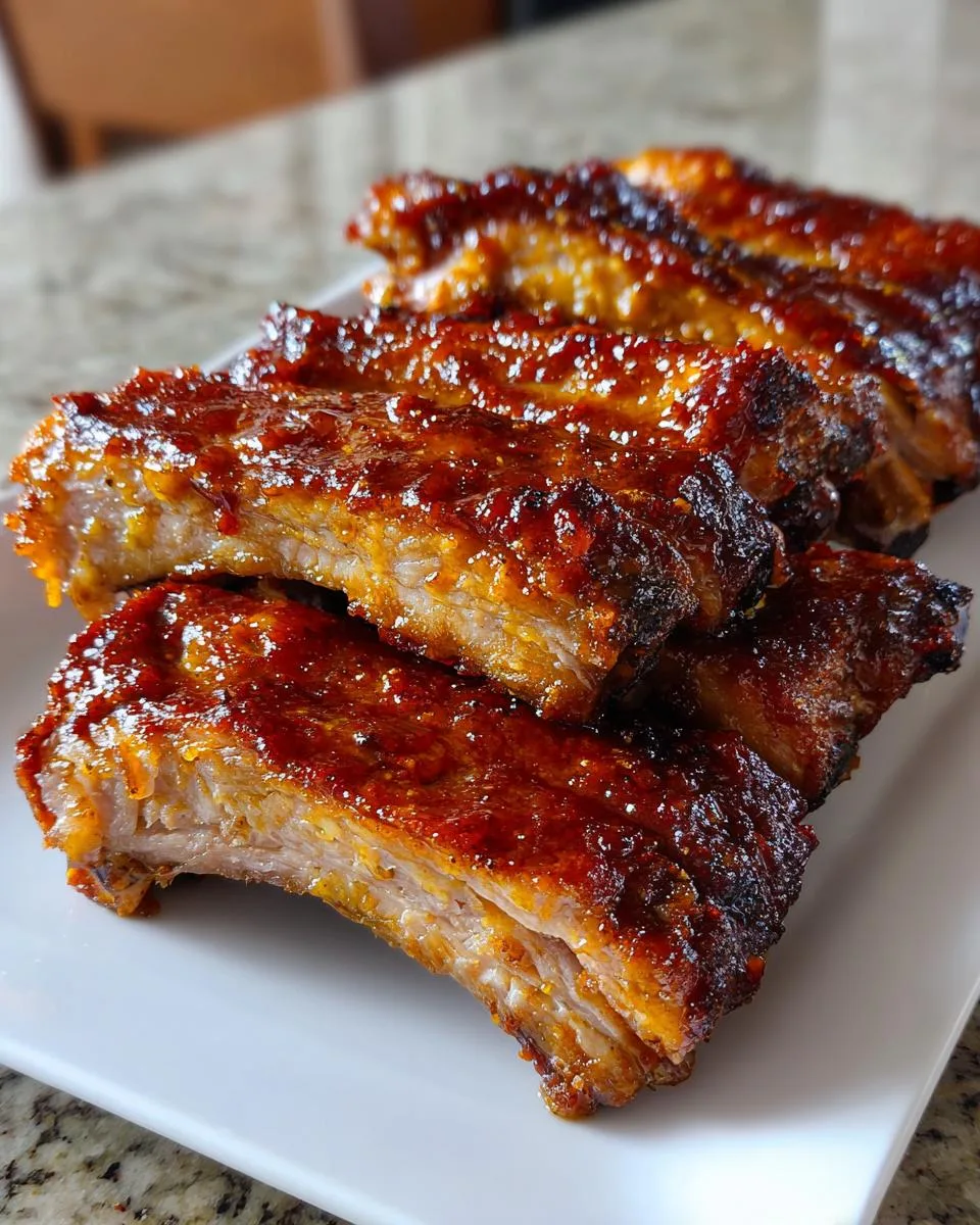 Keto Crockpot Ribs (Diet Cola Marinade - detail 3