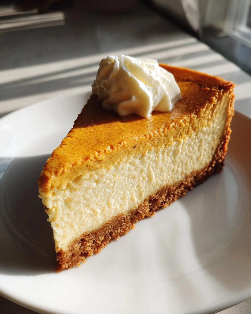 The Ultimate 5-Star Pumpkin Cheesecake You Need 5 Pumpkin Cheesecake - detail 1