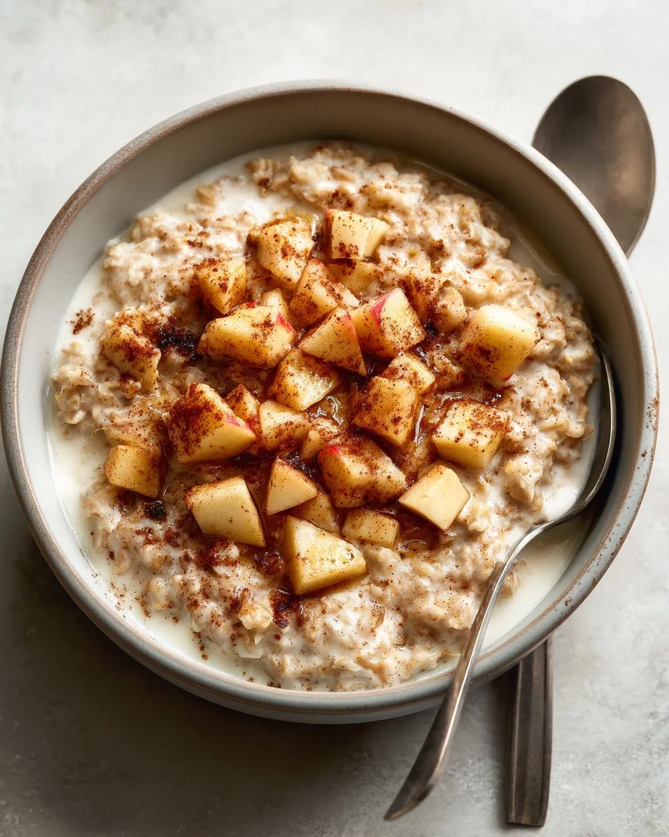 Slow Cooker Apple Cinnamon Oatmeal: 6-Ingredient Morning Magic 6 Slow Cooker Apple Cinnamon Oatmeal - detail 1