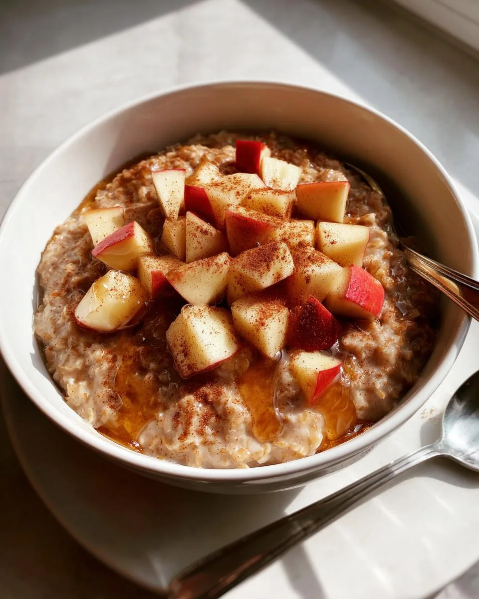Slow Cooker Apple Cinnamon Oatmeal: 6-Ingredient Morning Magic 9 Slow Cooker Apple Cinnamon Oatmeal - detail 4
