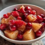Slow Cooker Apple and Cranberry Compote
