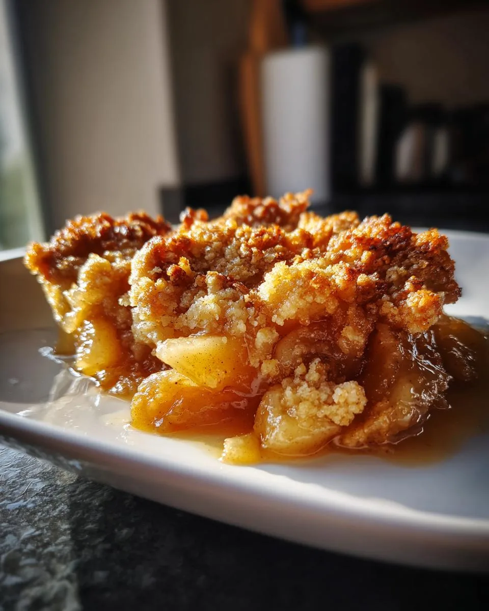 Slow Cooker Apple and Pear Cobbler: 4-Hour Dessert 6 Slow Cooker Apple and Pear Cobbler - detail 1