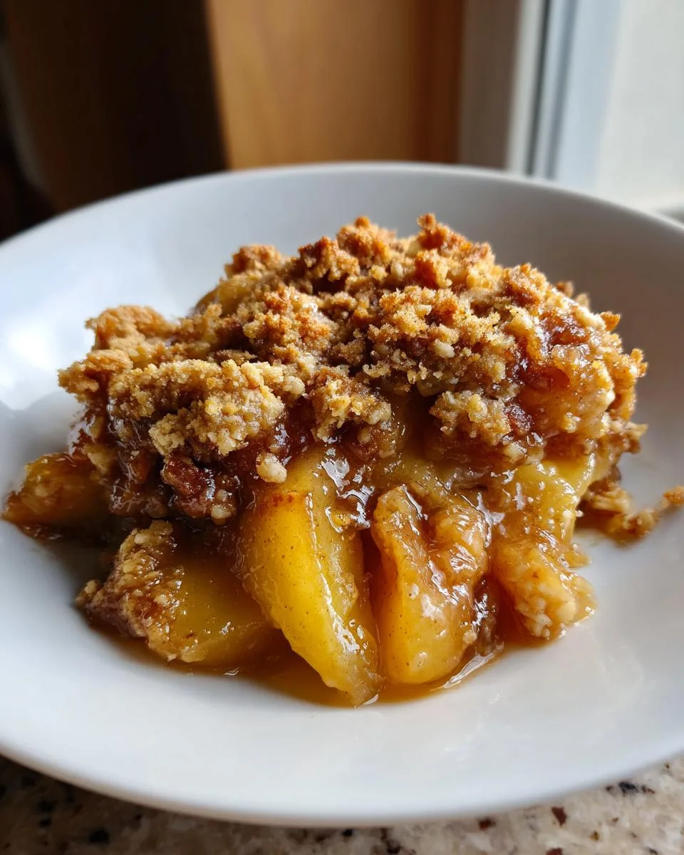 Slow Cooker Apple and Pear Cobbler: 4-Hour Dessert 7 Slow Cooker Apple and Pear Cobbler - detail 2