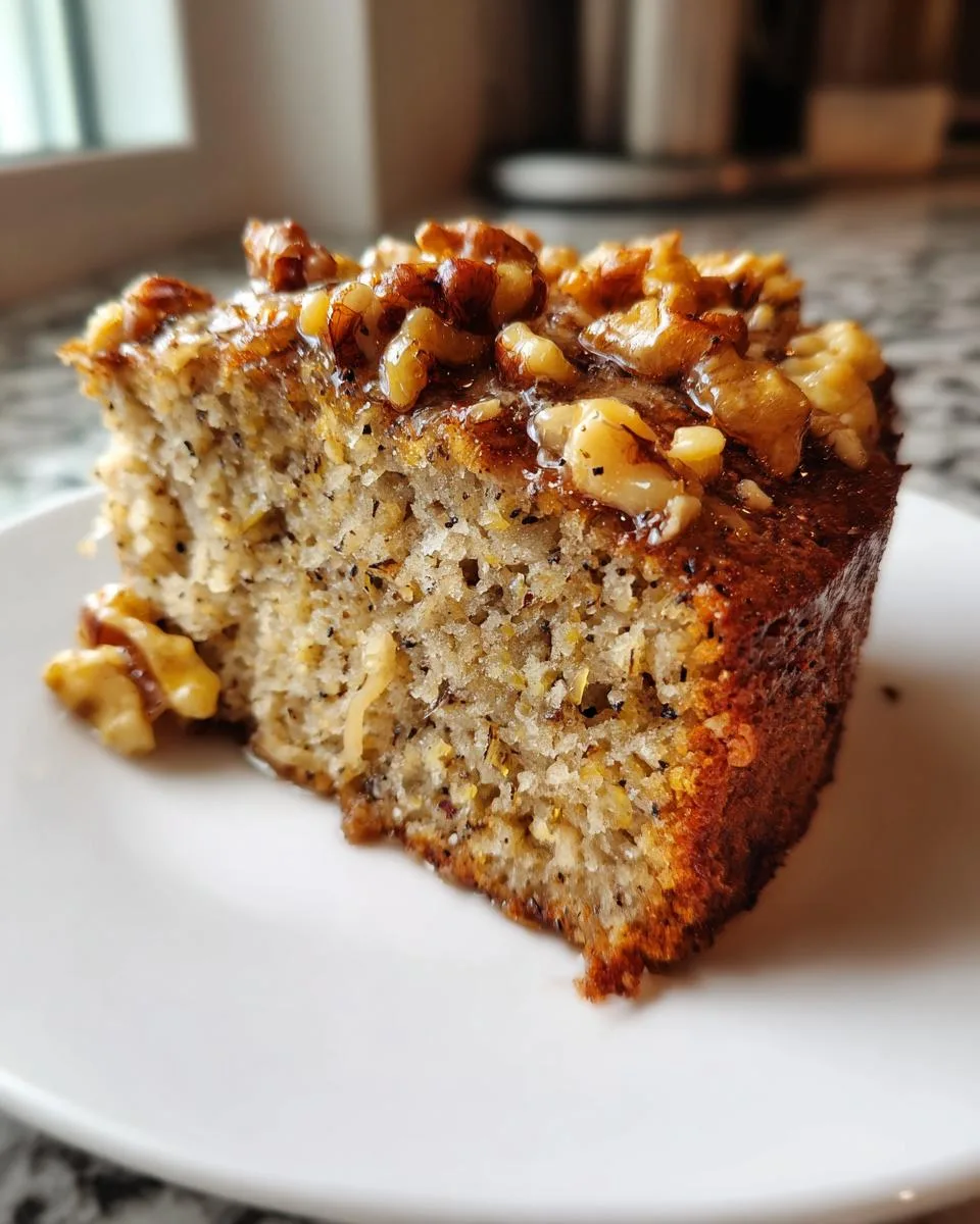 Slow Cooker Banana Nut Cake - detail 2
