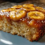 Slow Cooker Banana Upside Down Cake