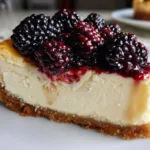 Creamy Slow Cooker Blackberry Cheesecake in 3 Easy Steps 8 Slow Cooker Blackberry Cheesecake