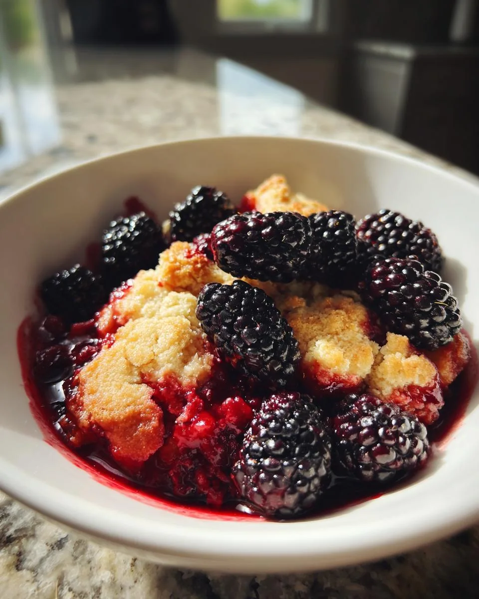 2-Hour Magical Slow Cooker Blackberry Cobbler Recipe 5 Slow Cooker Blackberry Cobbler - detail 1