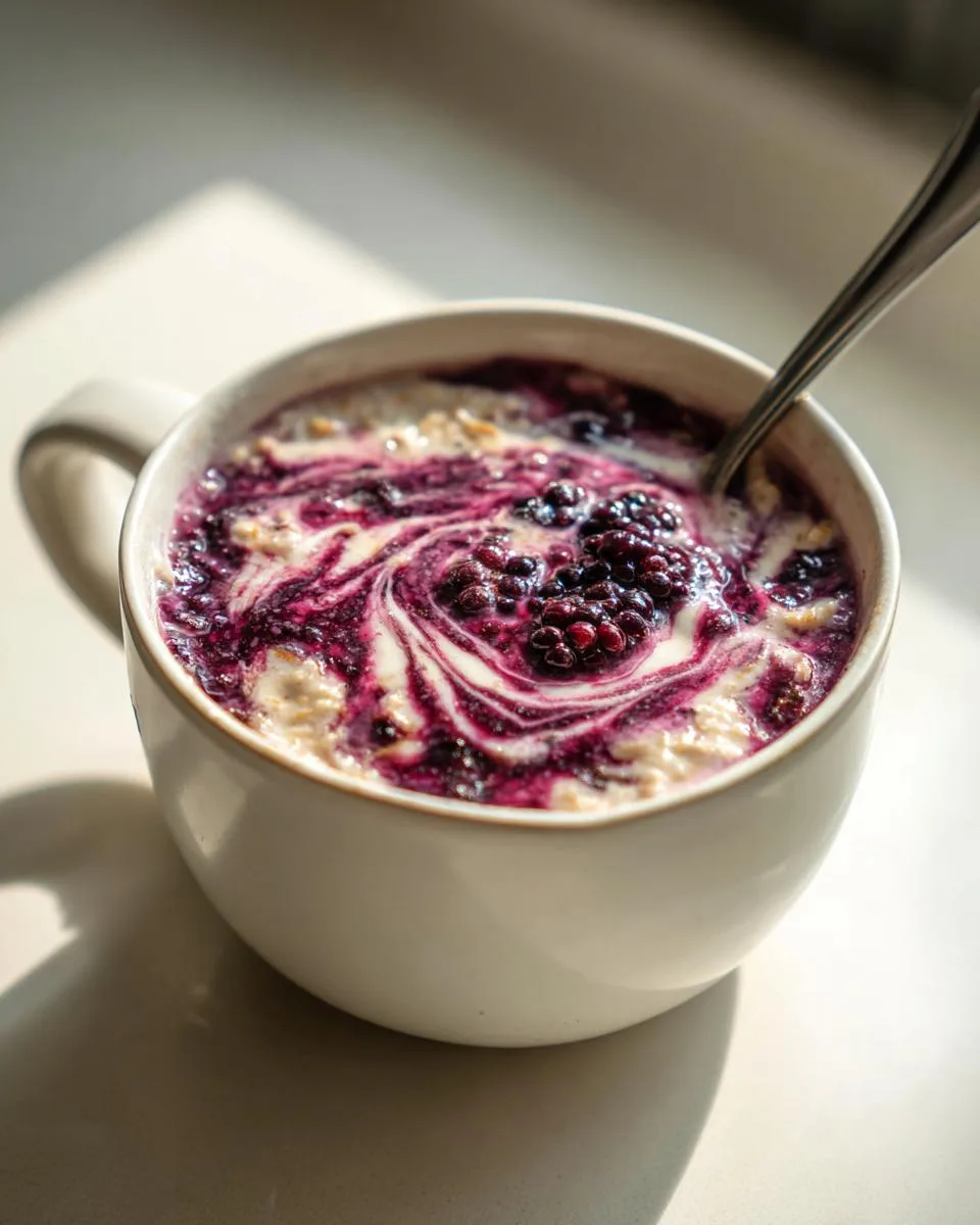 Creamy Slow Cooker Blackberry Oatmeal in 5 Simple Steps 5 Slow Cooker Blackberry Oatmeal - detail 1