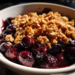 "Ultimate Slow Cooker Blueberry Crisp - Irresistible & Effortless!" 10 Slow Cooker Blueberry Crisp