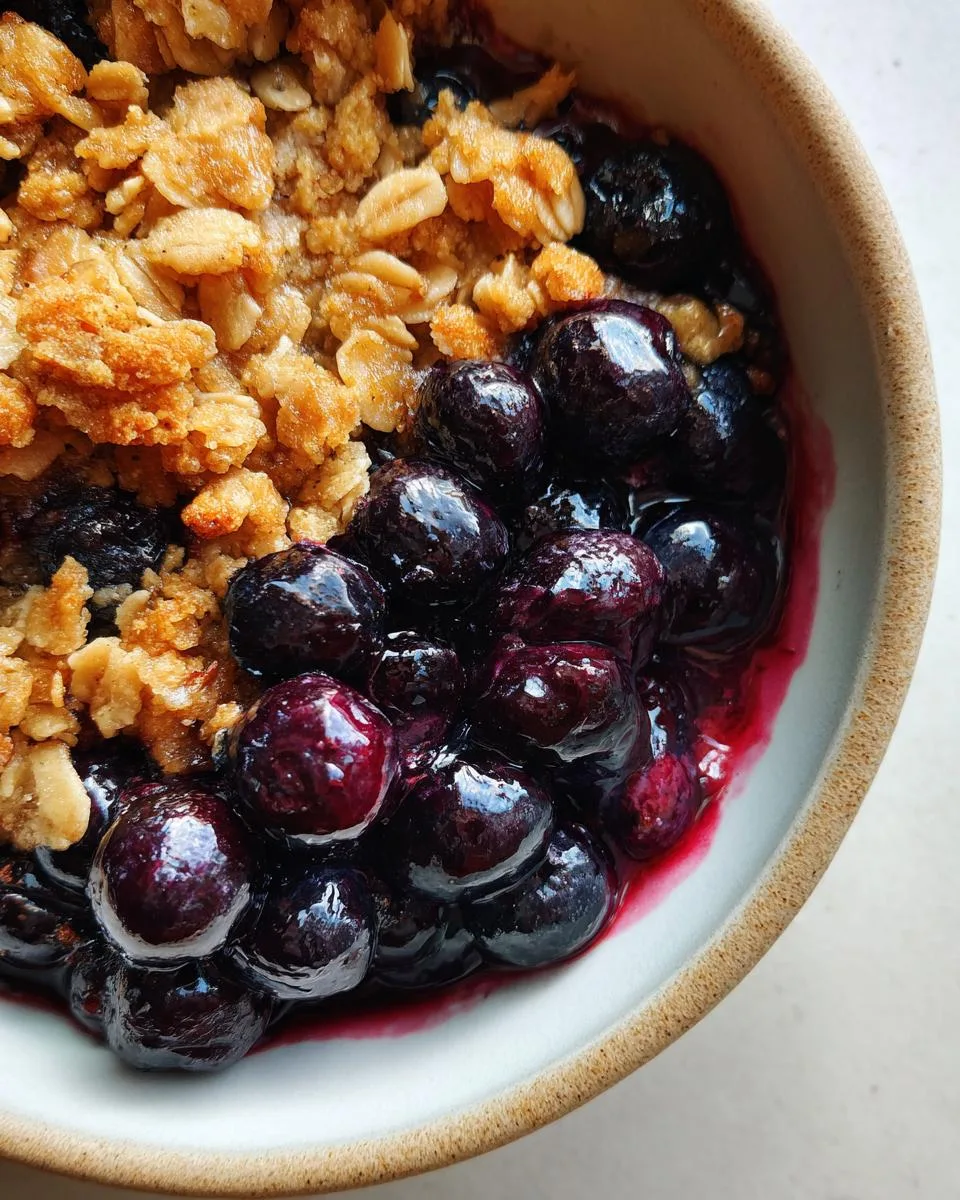 "Ultimate Slow Cooker Blueberry Crisp - Irresistible & Effortless!" 9 Slow Cooker Blueberry Crisp - detail 4