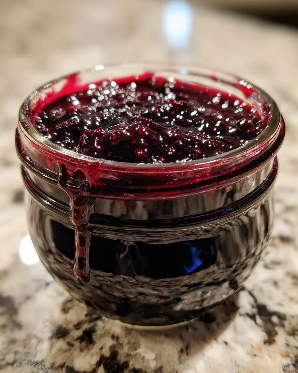 Magical 4-Ingredient Slow Cooker Blueberry Jam Recipe 6 Slow Cooker Blueberry Jam - detail 2
