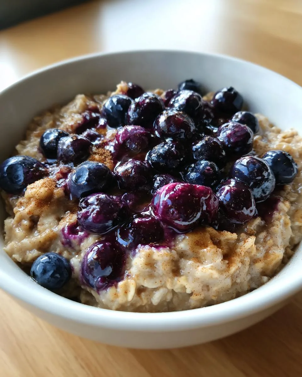 Slow Cooker Blueberry Oatmeal: 3-Step Morning Bliss 7 Slow Cooker Blueberry Oatmeal - detail 2