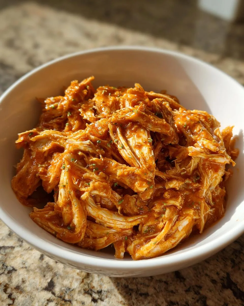 Slow Cooker Buffalo Chicken - detail 1