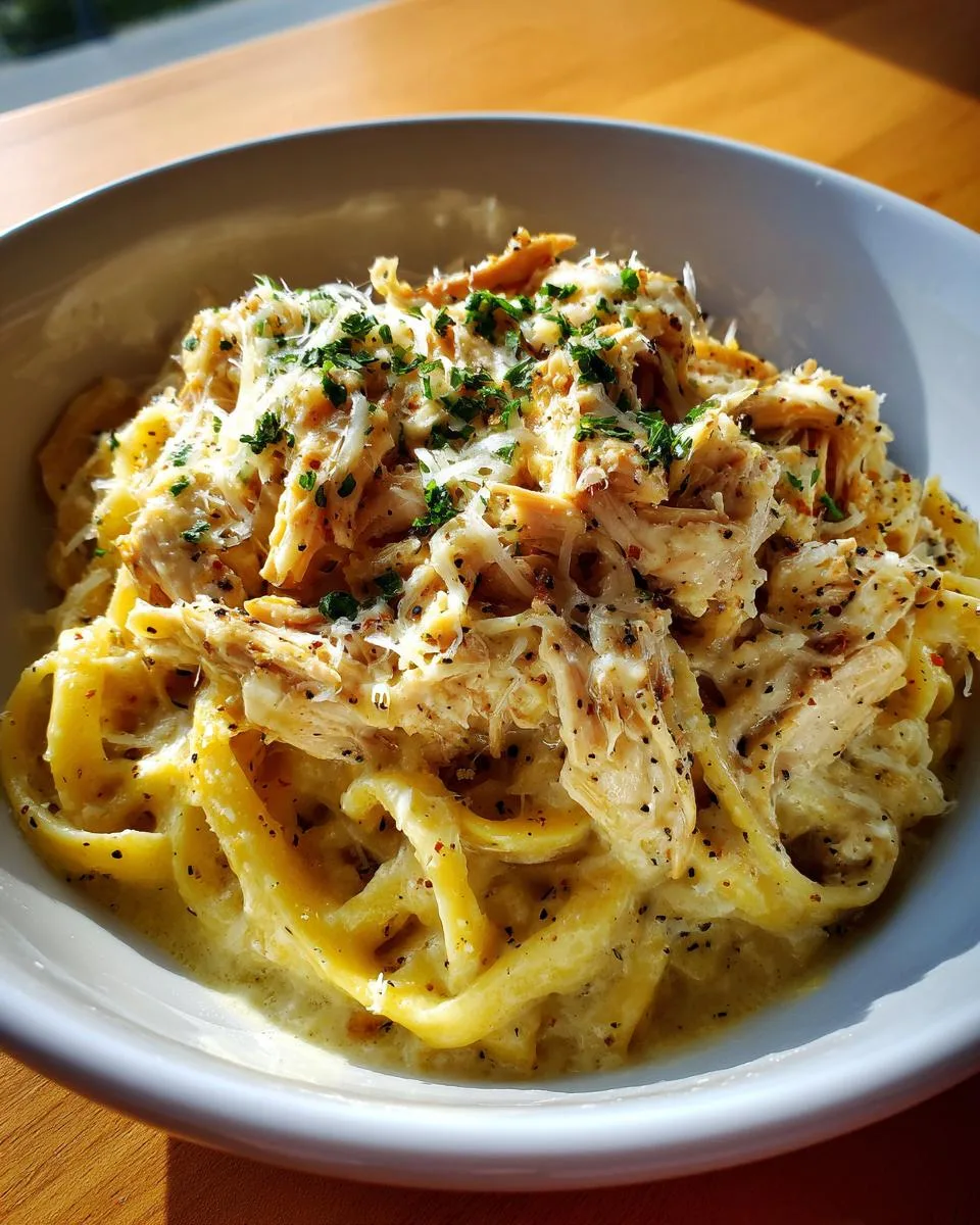 Slow Cooker Chicken Alfredo - detail 1