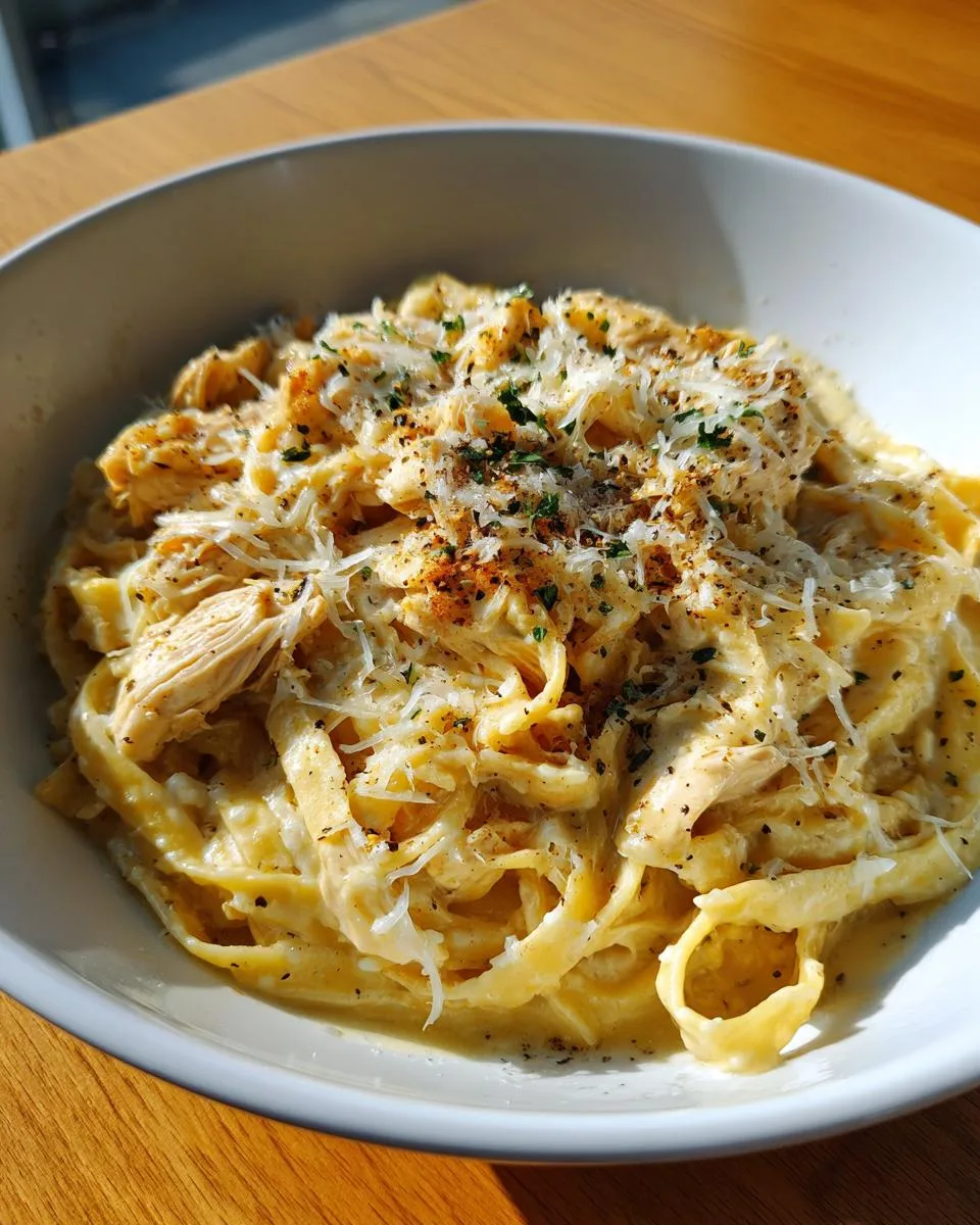 Slow Cooker Chicken Alfredo - detail 4
