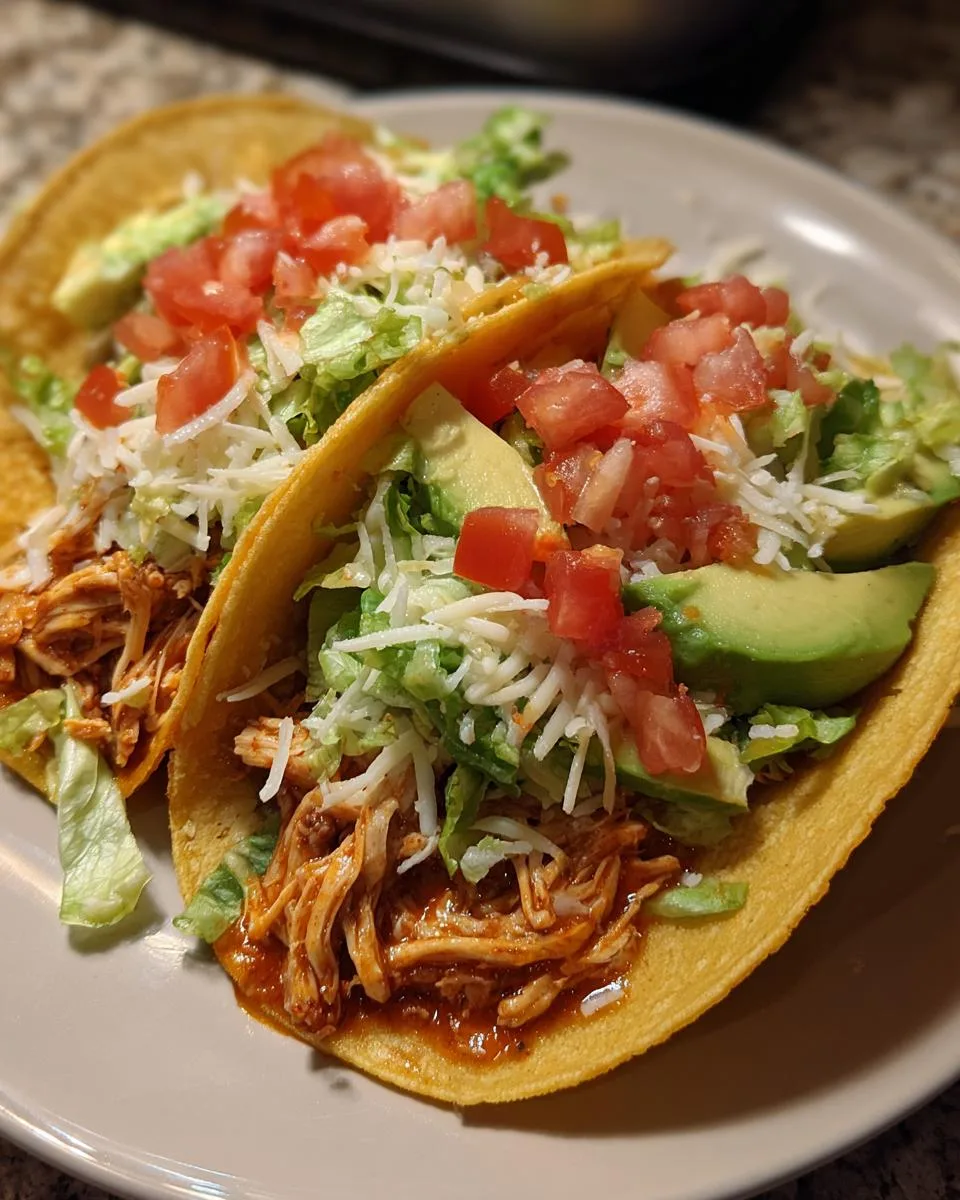 Slow Cooker Chicken Tacos: Effortless 3-Ingredient Dinner 7 Slow Cooker Chicken Tacos - detail 2