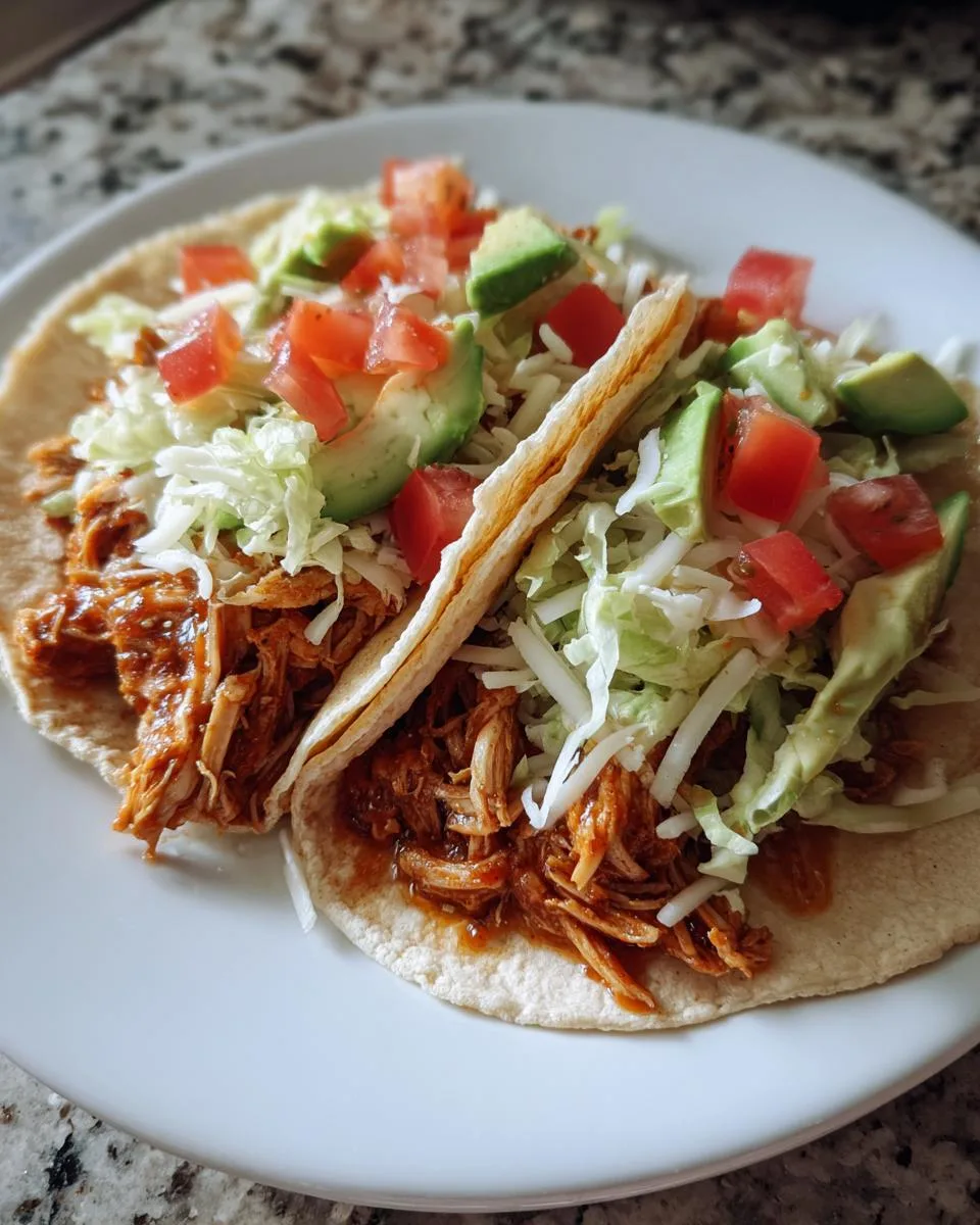 Slow Cooker Chicken Tacos: Effortless 3-Ingredient Dinner 9 Slow Cooker Chicken Tacos - detail 4