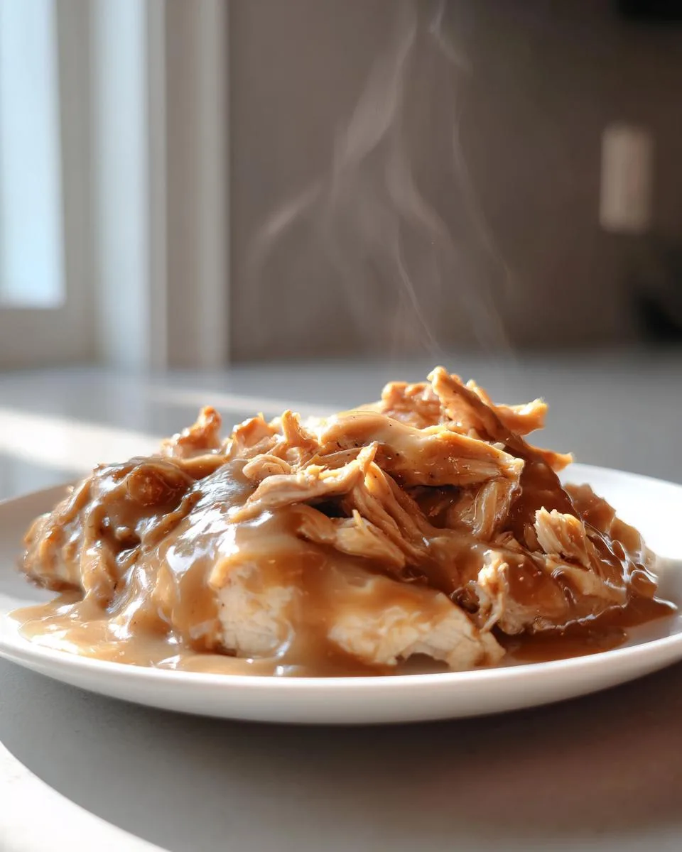 Slow Cooker Chicken and Gravy: The Ultimate 10-Minute Comfort Meal 8 Slow Cooker Chicken and Gravy - detail 3