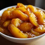 Slow Cooker Honey Peach Compote