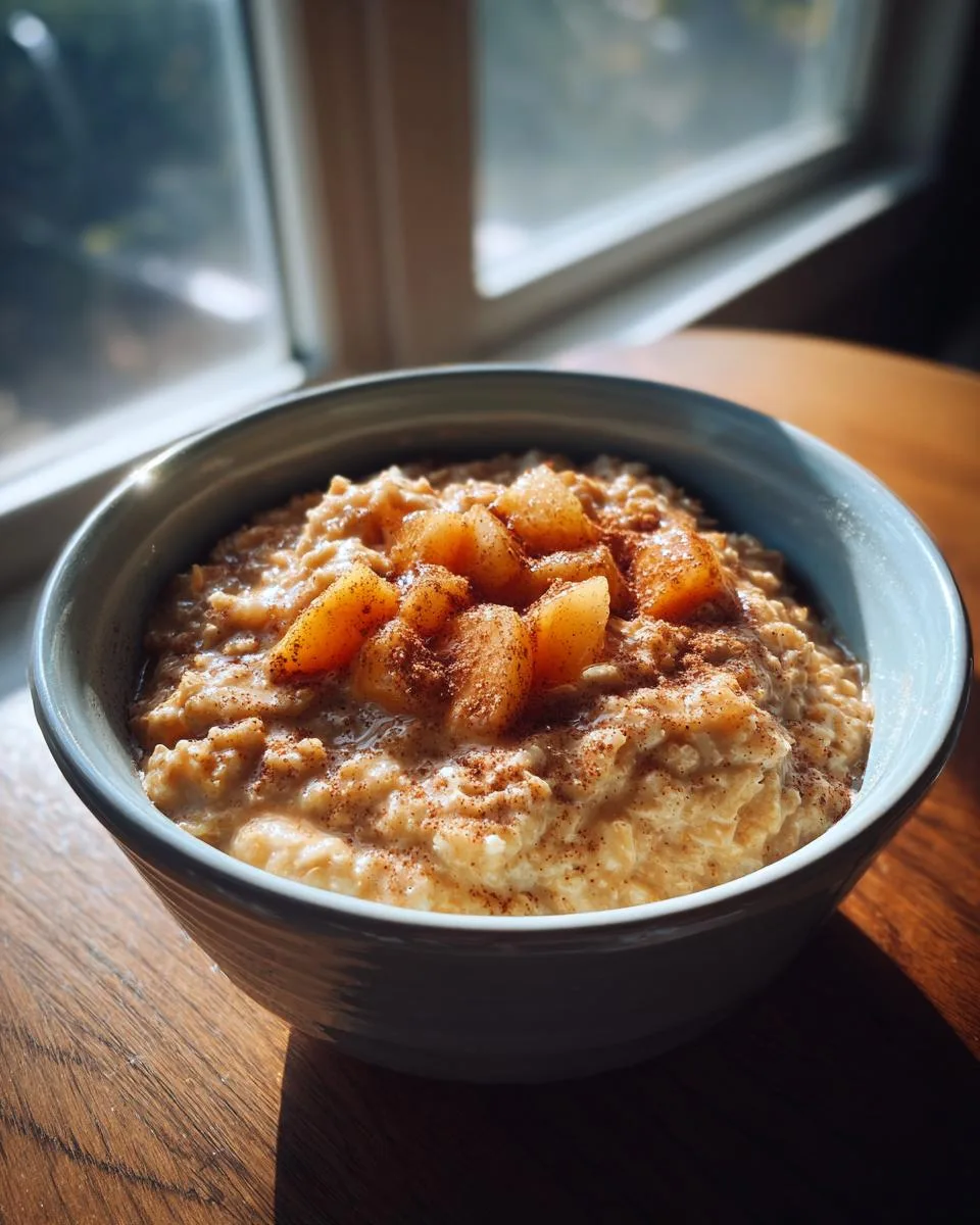 Slow Cooker Honey Peach Oatmeal: 3-Step Creamy Comfort 6 Slow Cooker Honey Peach Oatmeal - detail 1
