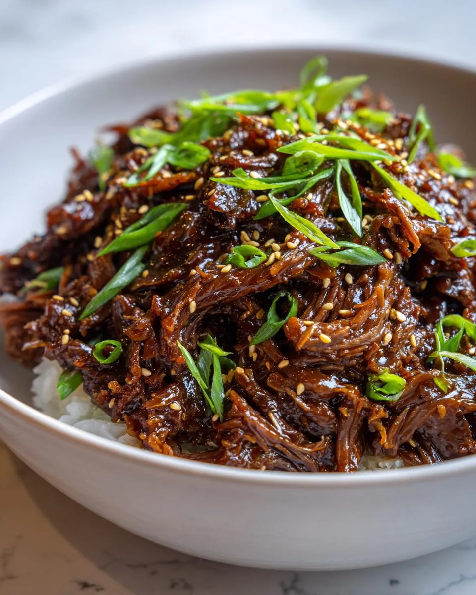 Slow Cooker Korean Beef - detail 1