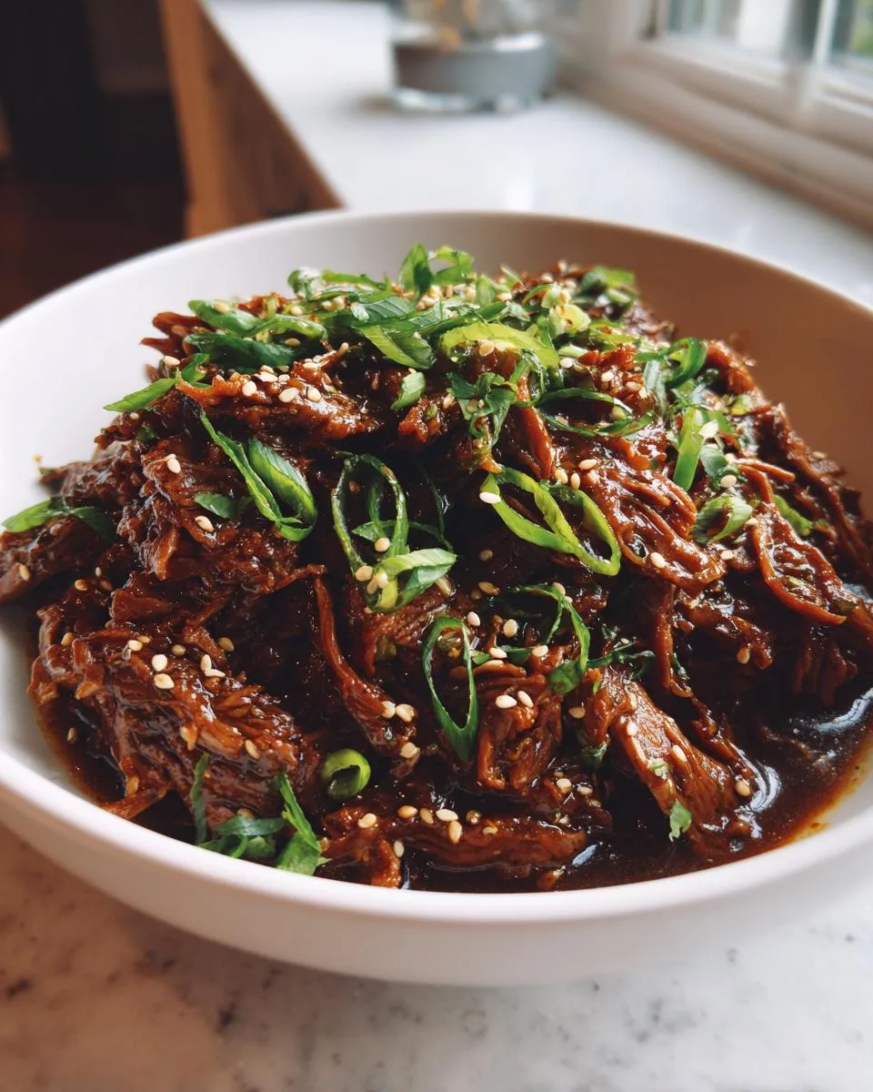 Slow Cooker Korean Beef - detail 2