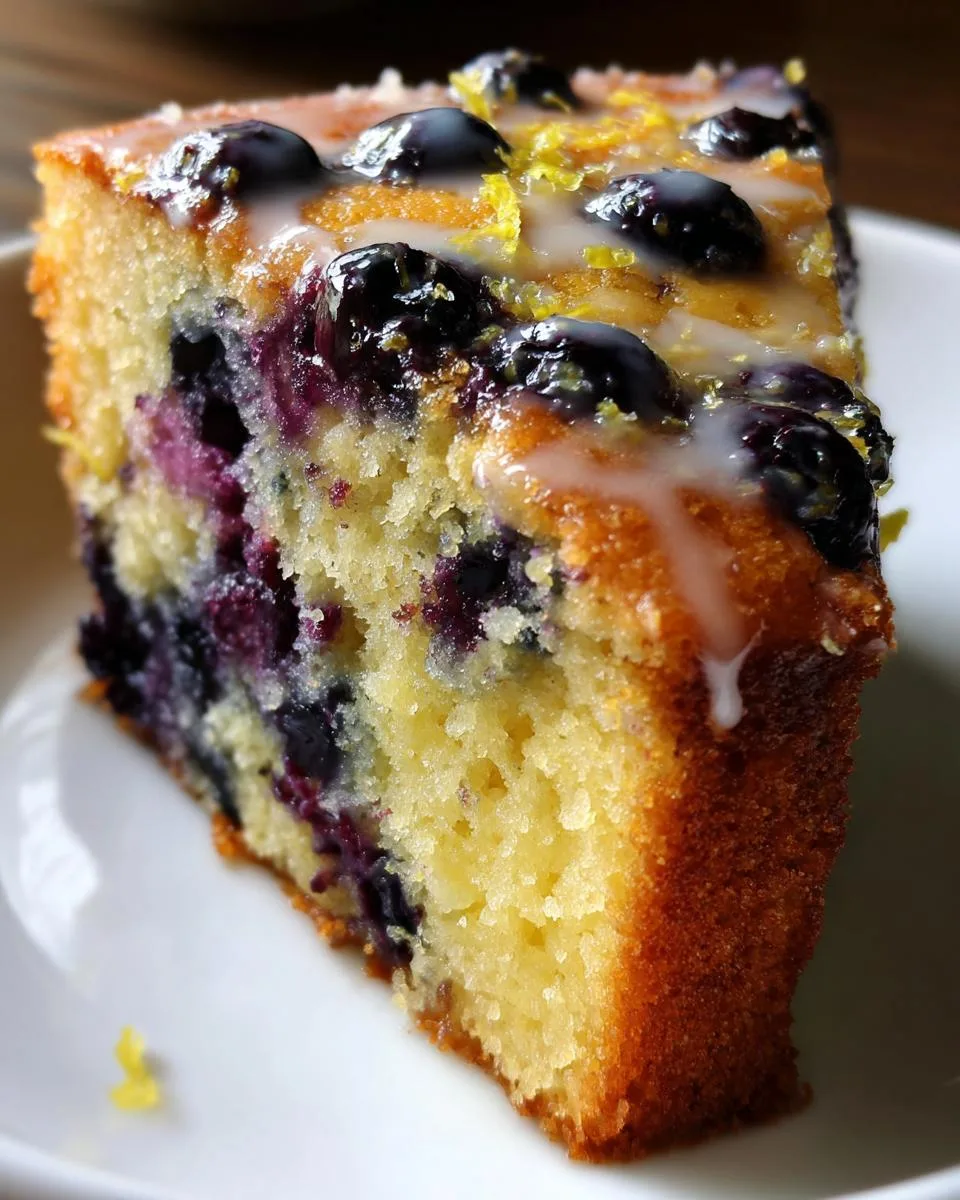 Irresistible Slow Cooker Lemon Blueberry Cake in 3 Steps 7 Slow Cooker Lemon Blueberry Cake - detail 2