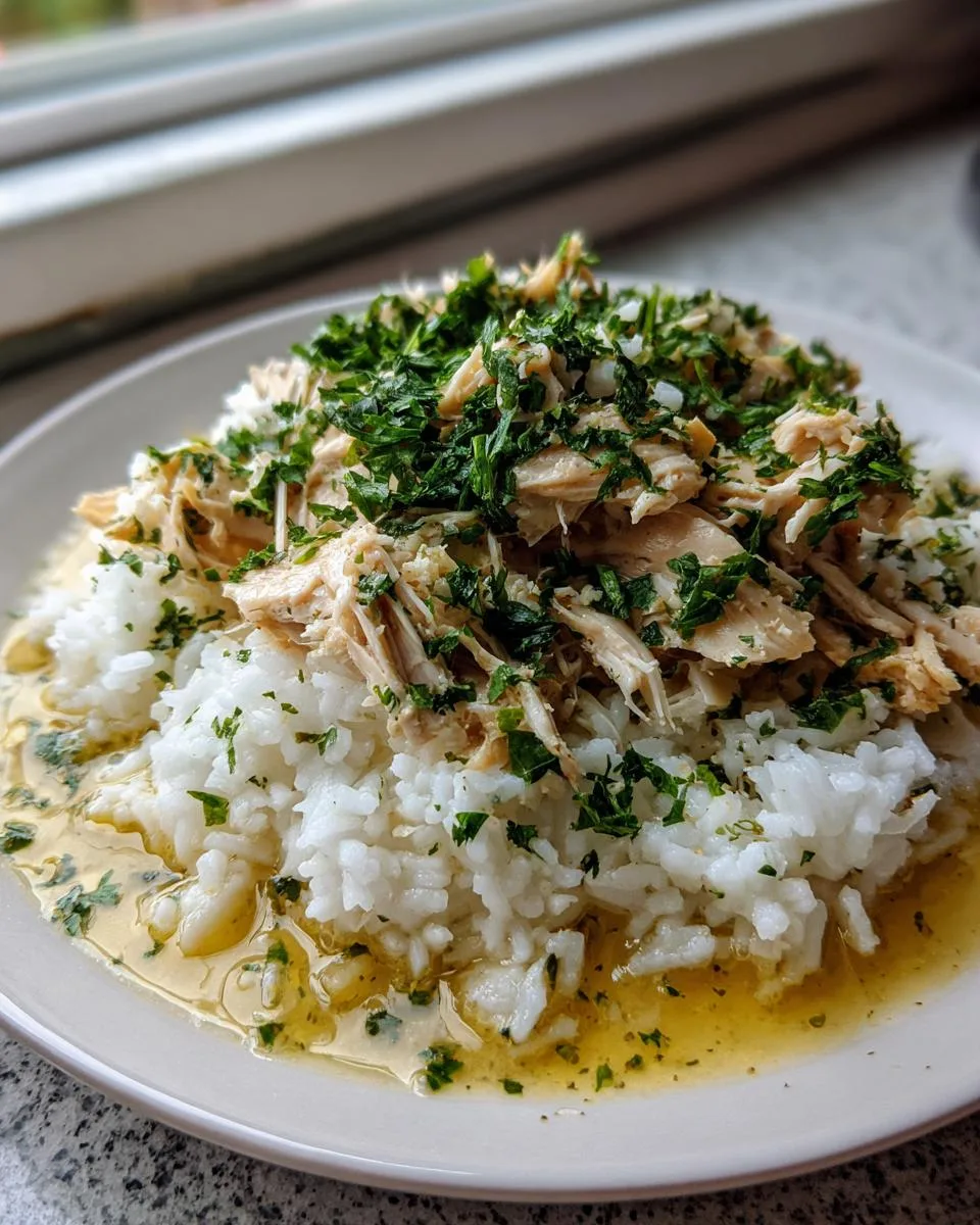 Slow Cooker Lemon Herb Chicken and Rice - detail 3