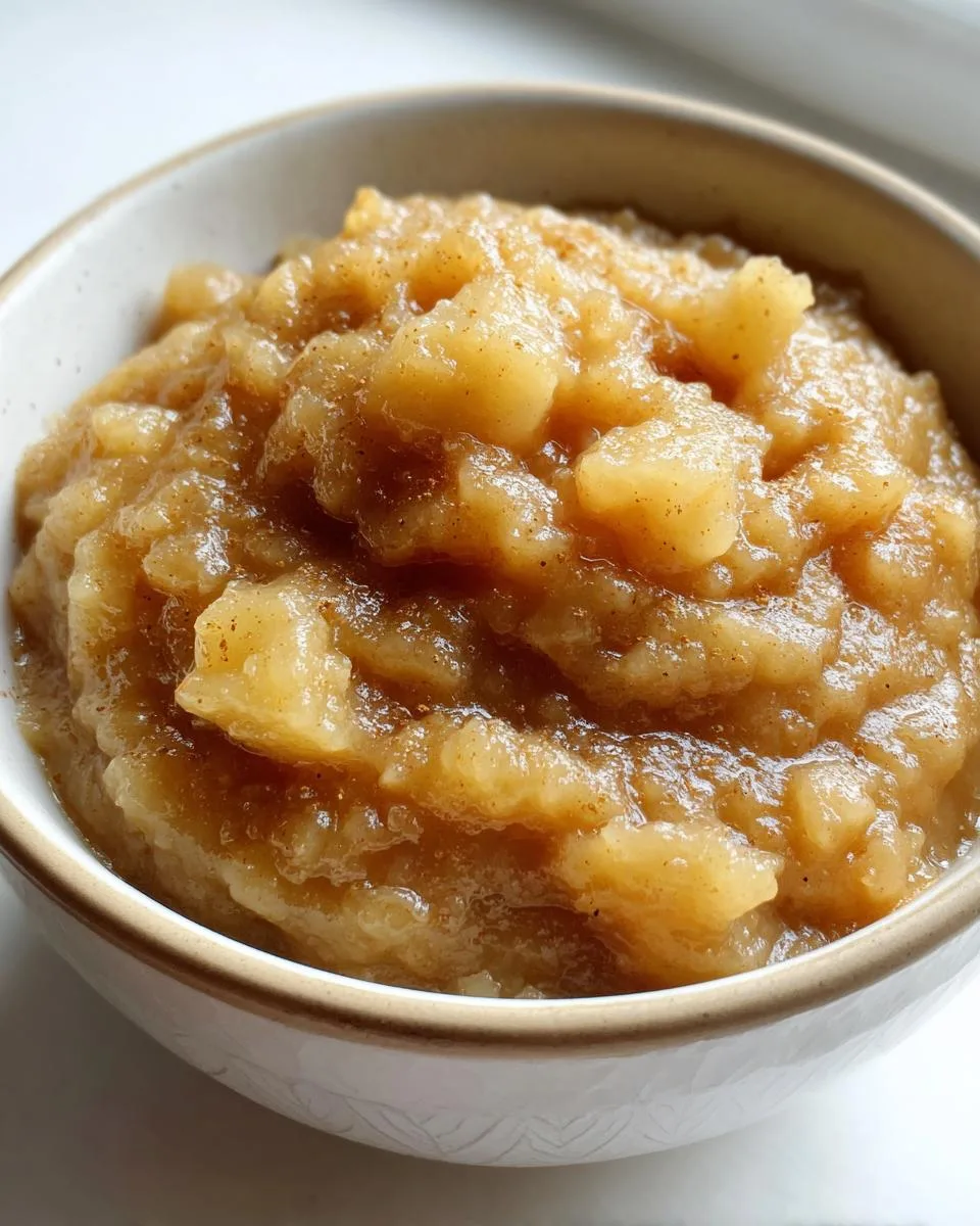 Slow Cooker Maple Apple Sauce - detail 4