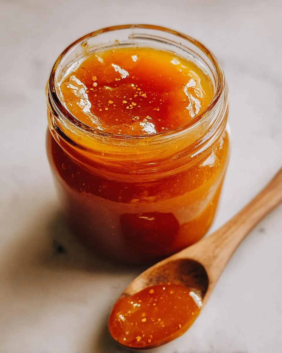 Slow Cooker Peach Butter - detail 1