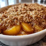 Magical Slow Cooker Peach Crisp with Perfect 6-Ingredient Topping 10 Slow Cooker Peach Crisp