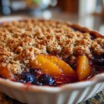 Irresistible Slow Cooker Peach and Blueberry Crisp in 4 Hours 6 Slow Cooker Peach and Blueberry Crisp