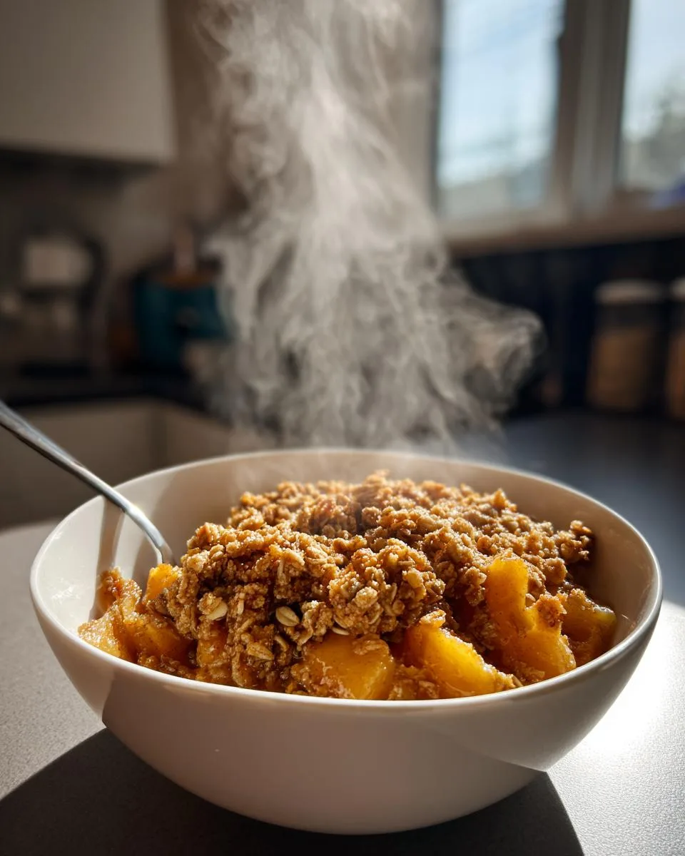 Slow Cooker Pumpkin Apple Crisp - detail 2