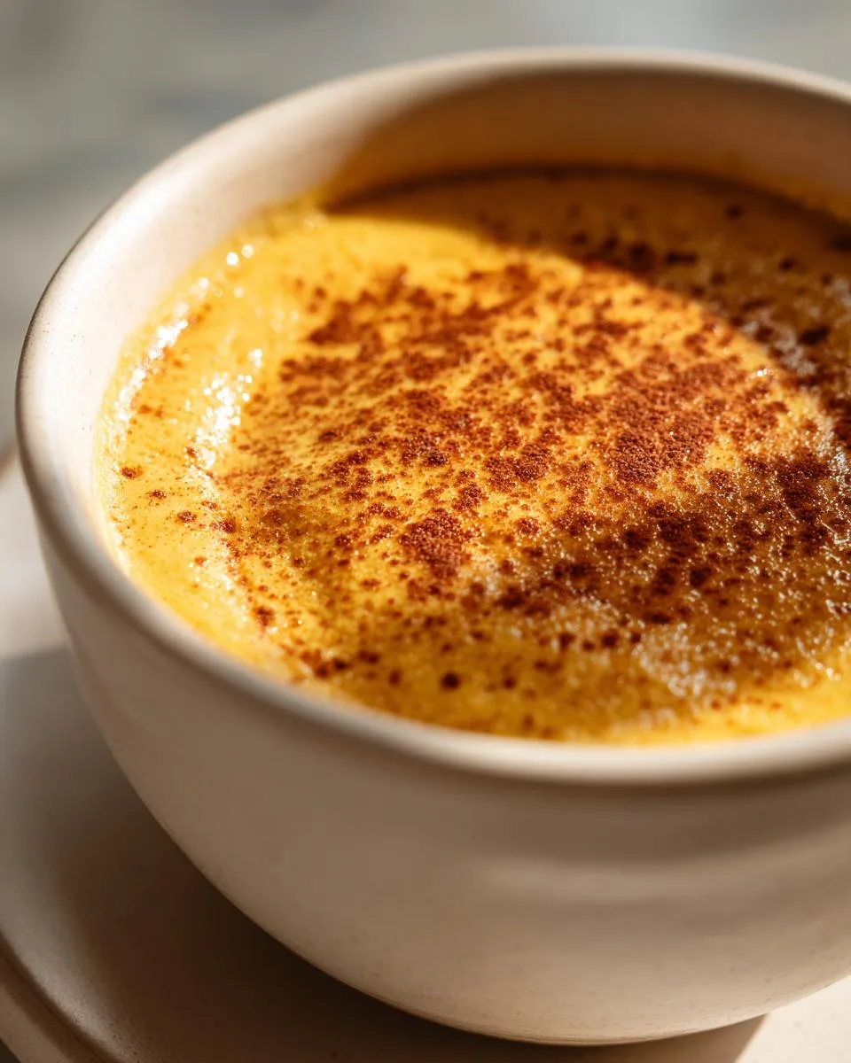 Slow Cooker Pumpkin Custard - detail 1