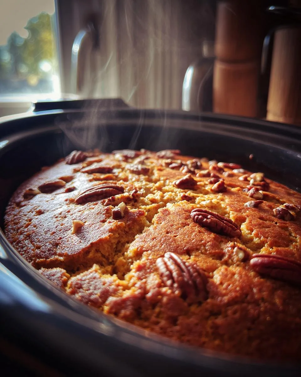 Slow Cooker Pumpkin Dump Cake: 4-Hour Fall Magic 6 Slow Cooker Pumpkin Dump Cake - detail 1